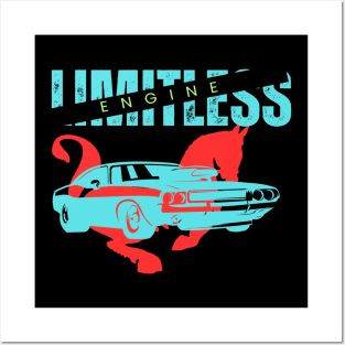 Horse engine is limitless Posters and Art